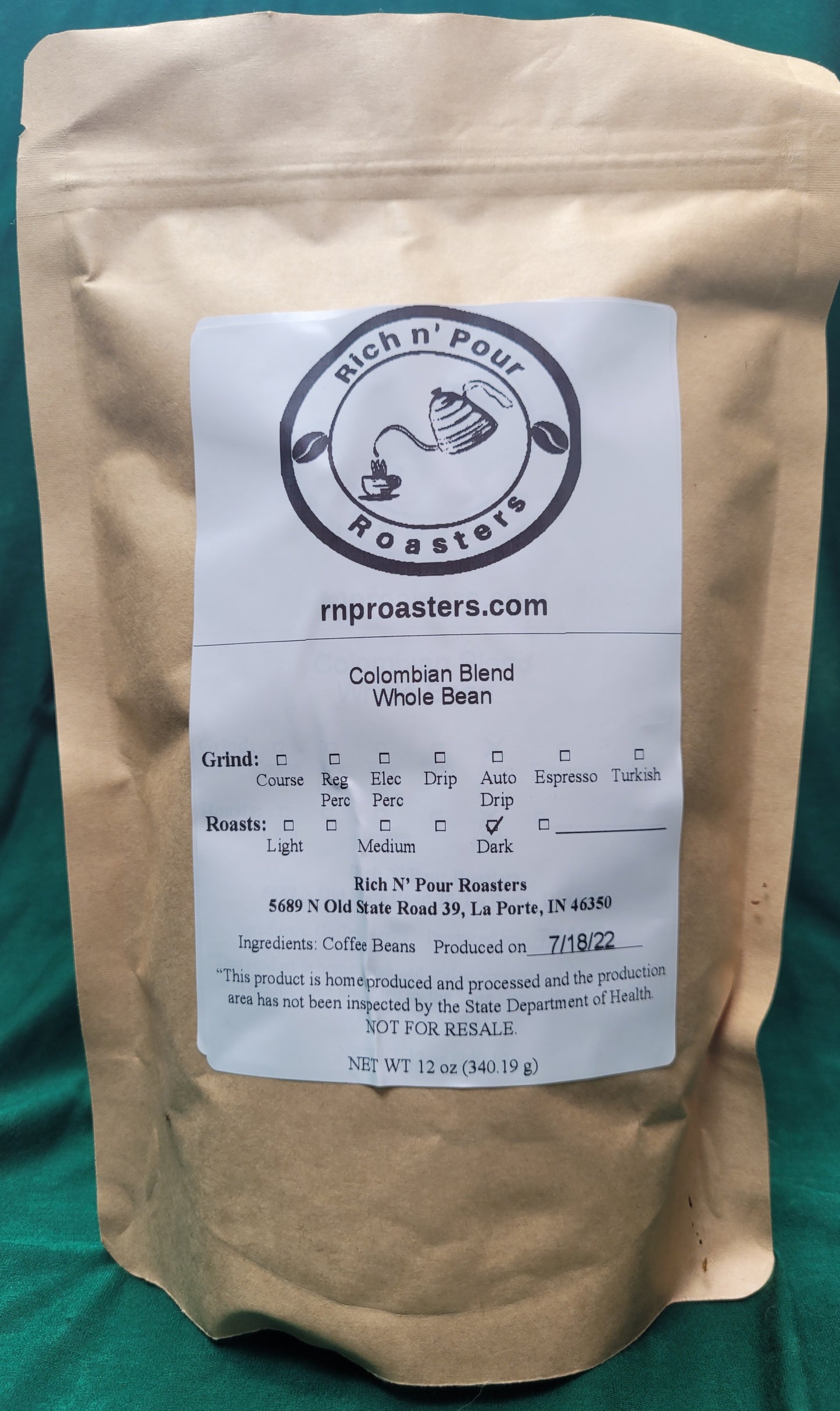 Colombian Blend  Fresh Roasted